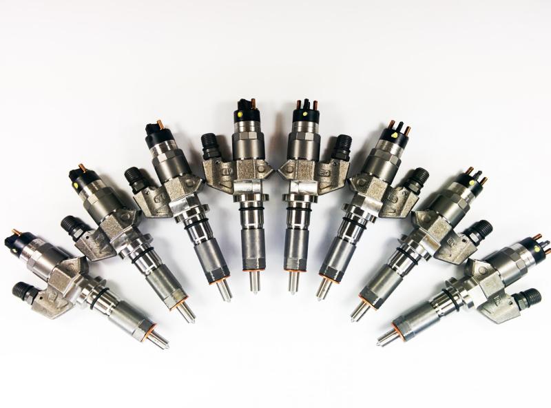 DDP 01-04 Chevrolet Duramax 6.6L LB7 Brand New Injector Set - 100hp (60% Over)