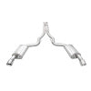 Stainless Works 2024 Mustang GT Catback Dual Tips Redline Sound X-Pipe Factory Connect Exhaust