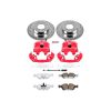 Power Stop 1999 BMW 318ti Front Z26 Street Warrior Brake Kit w/Calipers