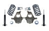 MaxTrac 07-14 GM C/K1500 SUV 2WD/4WD 3in/4in Lowering Spindle Kit
