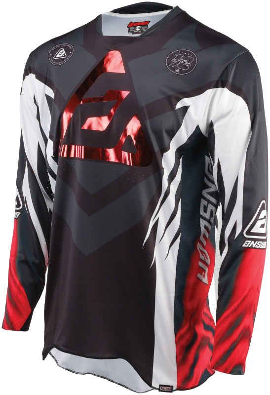 Answer Elite Xotic Jersey Crimson/Black - XS