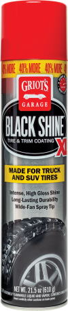 Griots Garage Black Shine Tire and Trim Coating XL - 21.5oz (Aerosol)