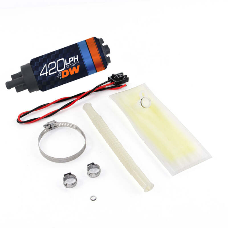 DeatschWerks DW420 Series 420lph In-Tank Fuel Pump w/ Install Kit For BMW E36 / E46
