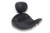 Mustang 23-26 Harley CVO Road Glide, Street Glide, Touring Solo Blk w/ Blk Thread