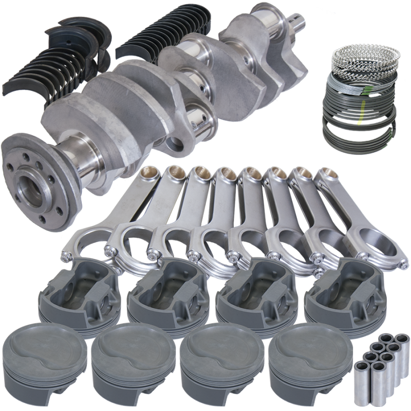 Eagle Chevy 400 3.875in Crank 6.000in H-Beam Stroker Rods -22cc 4.165in Pistons Rotating Assembly