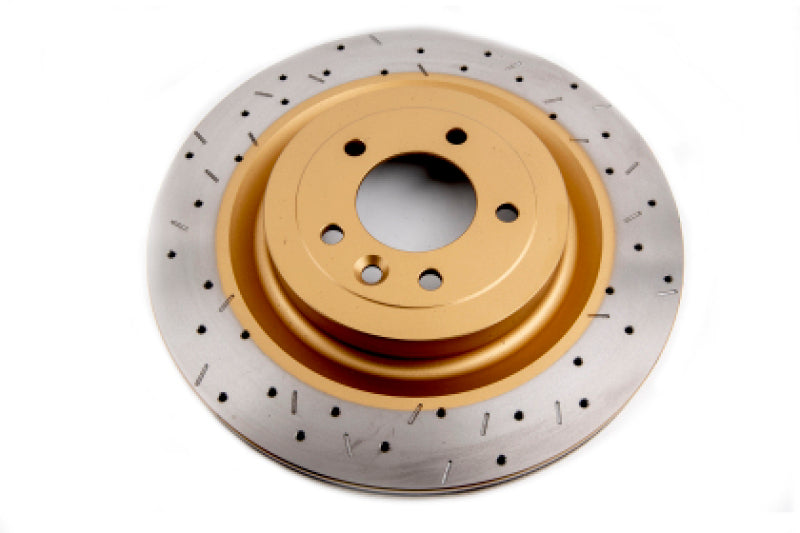 DBA 05-10 Ford Mustang Base Model Front 4000 Series Drilled & Slotted Rotor