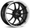 Enkei PF01 17x9 5x114.3 35mm Offset 75mm Hub Bore - Black Mach