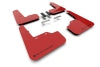 Rally Armor 22-26 Subaru WRX Red UR Mud Flap w/Black Logo