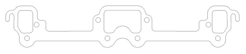 Cometic Chrysler LA V8 .064in ArmorCore Exhaust Manifold Gasket Set - With 4 BBL Carburetor