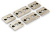 Moroso Chevrolet Small Block Header Flange Kit - 3/8in - Aluminum Plate