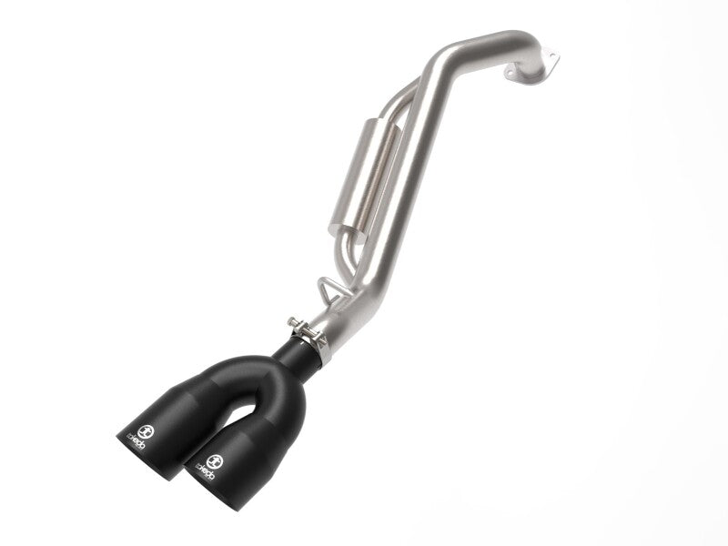 aFe Takeda 2-1/2in 304 Stainless Steel Axle-Back Exhaust w/ Black Tip Hyundai Kona 24-26 L4-1.6L (t)