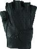 Kuryakyn Leather By River Road Tucson Shorty Gloves Black - Medium