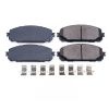 Power Stop 14-20 Jeep Cherokee Front Z17 Evolution Ceramic Brake Pads w/Hardware