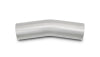 Vibrant 4in OD T304 SS 15 Deg Mandrel Bend 5in Leg Length (6in Centerline Radius)