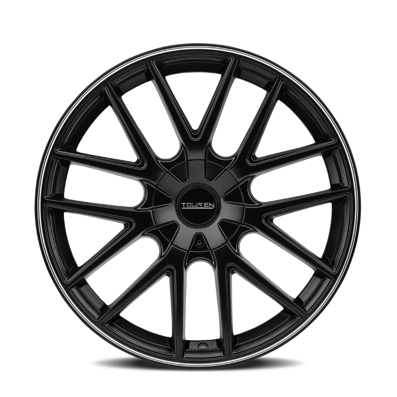 Touren 3260 TR60 16x7 / 5x110/115 BP / 42mm Offset / 72.62mm Hub Matte Black Machined Wheel