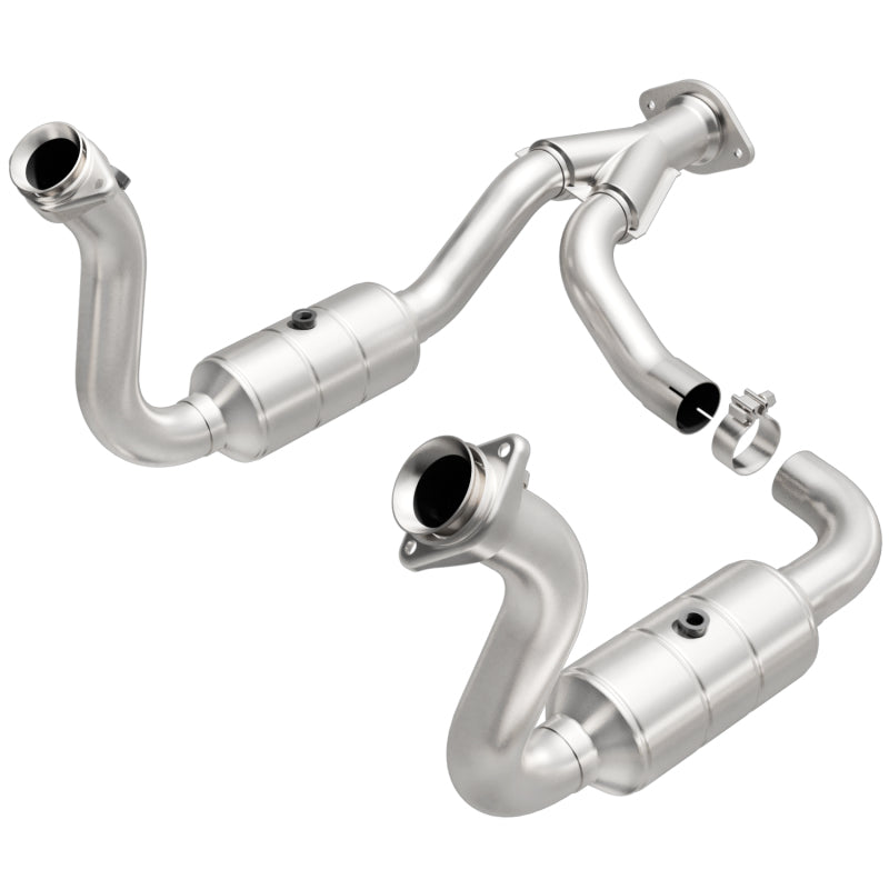MagnaFlow DF Cat Conv 08-10 Ford F-250/F-250 SD/F-350/F-350 SD 5.4L/6.8L/F-450 SD 6.8L Y-Pipe Assy
