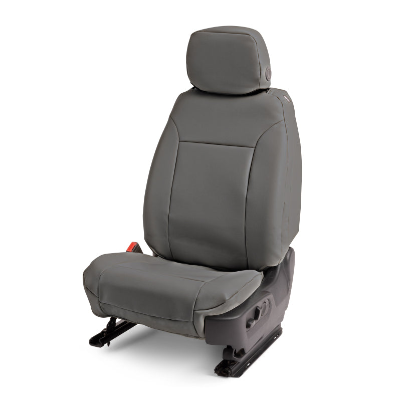 Covercraft 14-18 Chevrolet Silverado/GMC Leatherette PrecisionFit Second Row Seat Covers - Stone