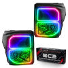 Oracle 11-16 Ford F250/350 LED HL - Black - ColorSHIFT w/ BC1 Controller