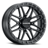 Raceline A11B Krank-Xl 18x7in / 4x156 BP / 0mm Offset / 132.5mm Bore - Satin Black Wheel