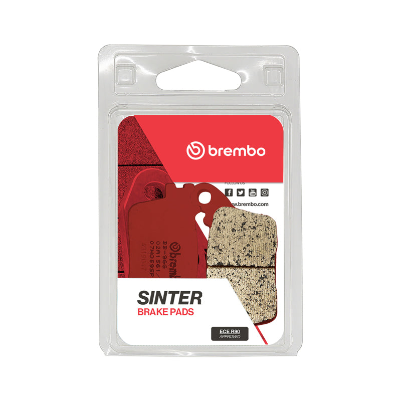 Brembo 07-12 Honda CB Hornet 600cc Brake Pad - Rear