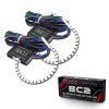 Oracle 16-18 Chevy Camaro RS Headlight Projector Halo Kit - ColorSHIFT w/ BC1 Controller