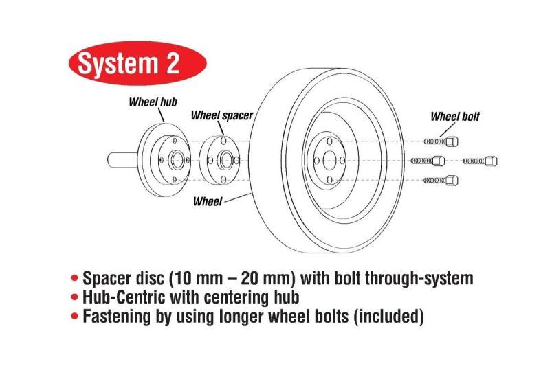 Eibach Pro-Spacer 93-01 Subaru Impreza 20mm Thickness 5x100 Hub 56