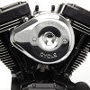 S&S Cycle 1999+ BT w/ Super E/G Carb Stealth Air Cleaner Kit w/ Chrome S&S Teardrop