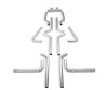 Flowmaster U-FIT 2.50 in. Aluminized Steel Dual Kit