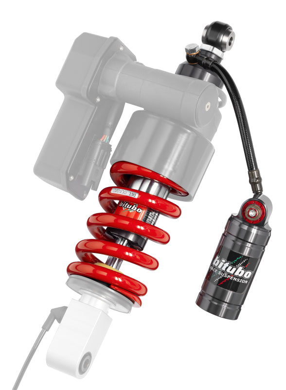 Bitubo VXU Rear Monoshock For Wp Adv With Remote Tank, Provided With Bitubo Spring