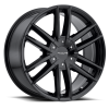 Raceline 158B Impulse 20x8.5in / 6x132/6x120 BP / 35mm Offset / 74.6mm Bore - Gloss Black Wheel