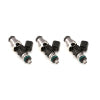 Injector Dynamics 1050cc 09-12 Ski-Doo E-Tec Snowmobile 14mm Grey Adapter Tops (Set of 3)