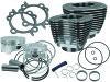 S&S Cycle 07-17 BT Models 110in Sidewinder Big Bore Kit - Wrinkle Black