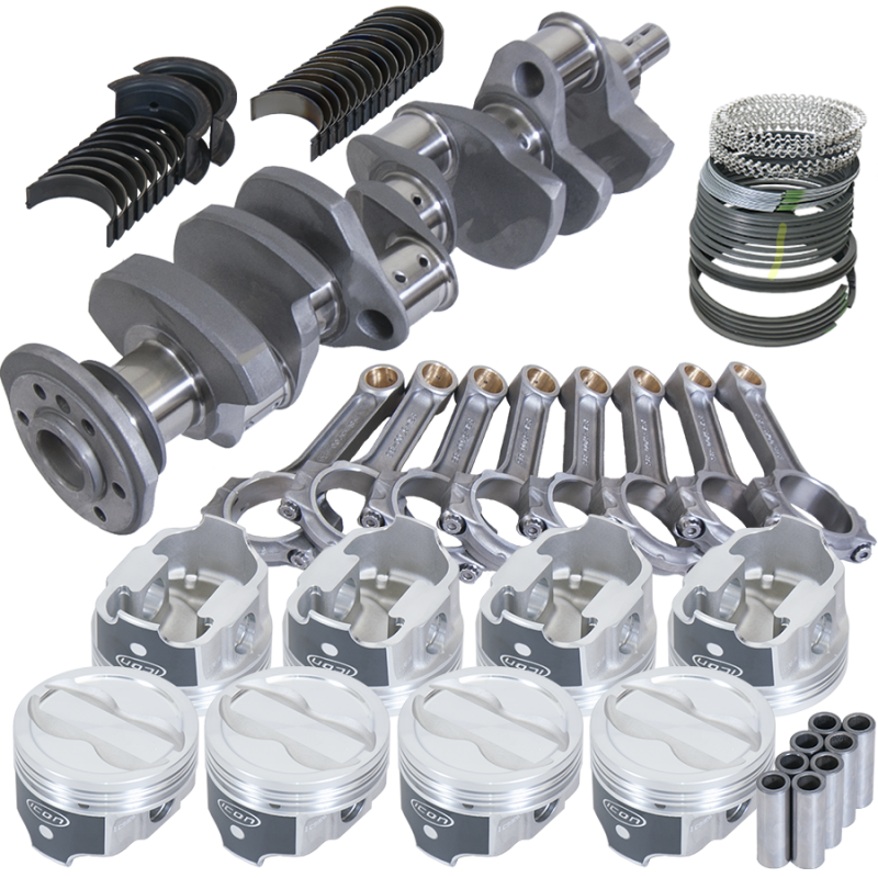 Eagle Chevy 350 3.750in Crank 5.700in I-Beam Rods -18cc 4.060in Pistons Rotating Assembly