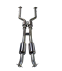 Remark 14-20 Lexus IS350 (V6) Midpipe Kit w/ High Flow Cat + Resonators