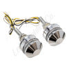 Letric Lighting Grip Indicators Lights Polished Cap White/Amber