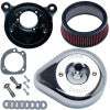 S&S Cycle 84-99 BT w/ Super E/G Carb Stealth Air Cleaner Kit w/ Chrome Slasher Teardrop