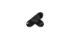 Vibrant -16AN Flare Tee Adapter Fitting - Aluminum