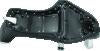 Mustang 08-21 HD Electra Glide,Rd Glide,Rd King,Str Glide Driver Backrest - Black w/ Grey Stitching