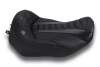 Mustang 23-26 Harley CVO Road Glide, Street Glide, Deluxe T Solo Blk w Dark Cherry Thread