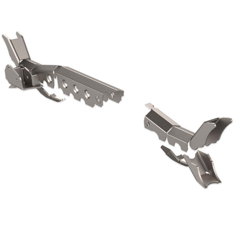 Artec Industries 07-18 Jeep Wrangler JK Apex Front Axle Armor Kit D44 - Stock Tracbar