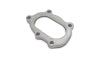 Vibrant GT25R / GT28R Discharge Flange with Oval Outlet (5 Bolt) T304 SS 1/2in Thick
