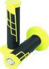 ProTaper Clamp-On 1/2 Waffle Grip - Neon Yellow/Black