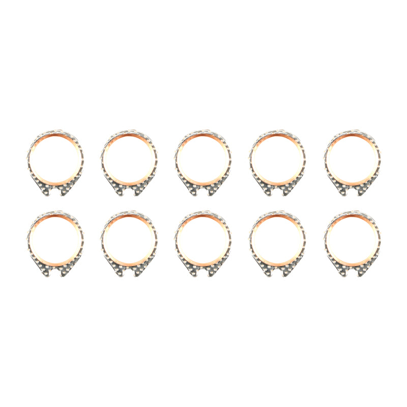 Cometic Harley-Davidson Armor Clad Exhaust Gasket. w/Fr. 66-83 1200 & 1340S 10Pk