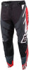 Answer Elite Xotic Pants Crimson/Black Size - 42