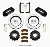 Wilwood TX6R Rear Kit 15.50in Black 2005-2012 Ford F250/F350 4WD