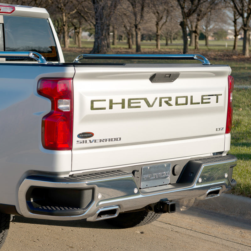 Putco 23-24 Chevrolet Colorado - Grille Letters - Black Platinum Chevrolet Letters