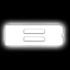 ORACLE Lighting Universal Illuminated LED Letter Badges - Matte Wht Surface Finish - B