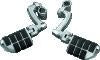 Kuryakyn Dually ISO  Pegs With 1inch Clamp Chrome (Pair)