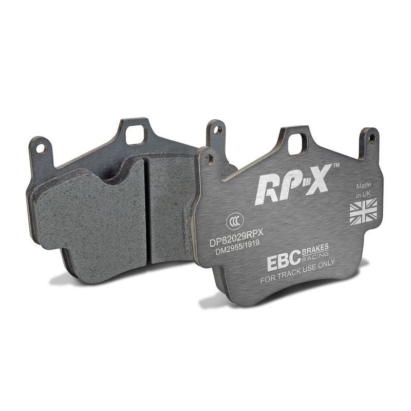 EBC Racing 07-08 Porsche 911 (997) Carrera 2 3.6L (Cast Iron Rotor Only) RP-X Front Brake Pads