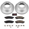 Power Stop 10-12 Ford F-350 Super Duty Rear Z17 Coated Brake Kit
